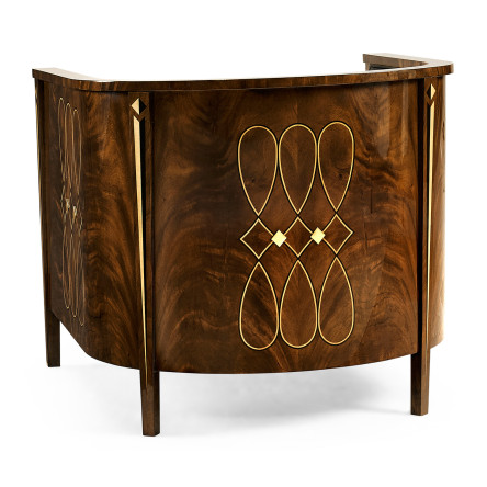 Knightbridge Antique Mahogany Tub Chair