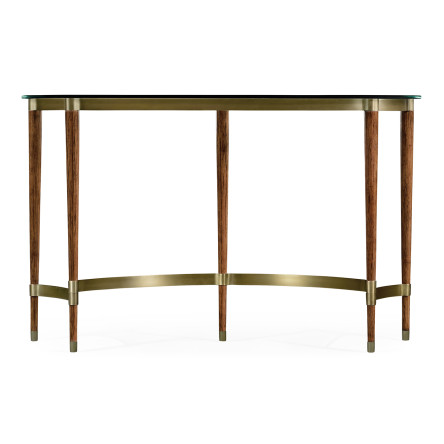 Hyedua & Glass Console Table