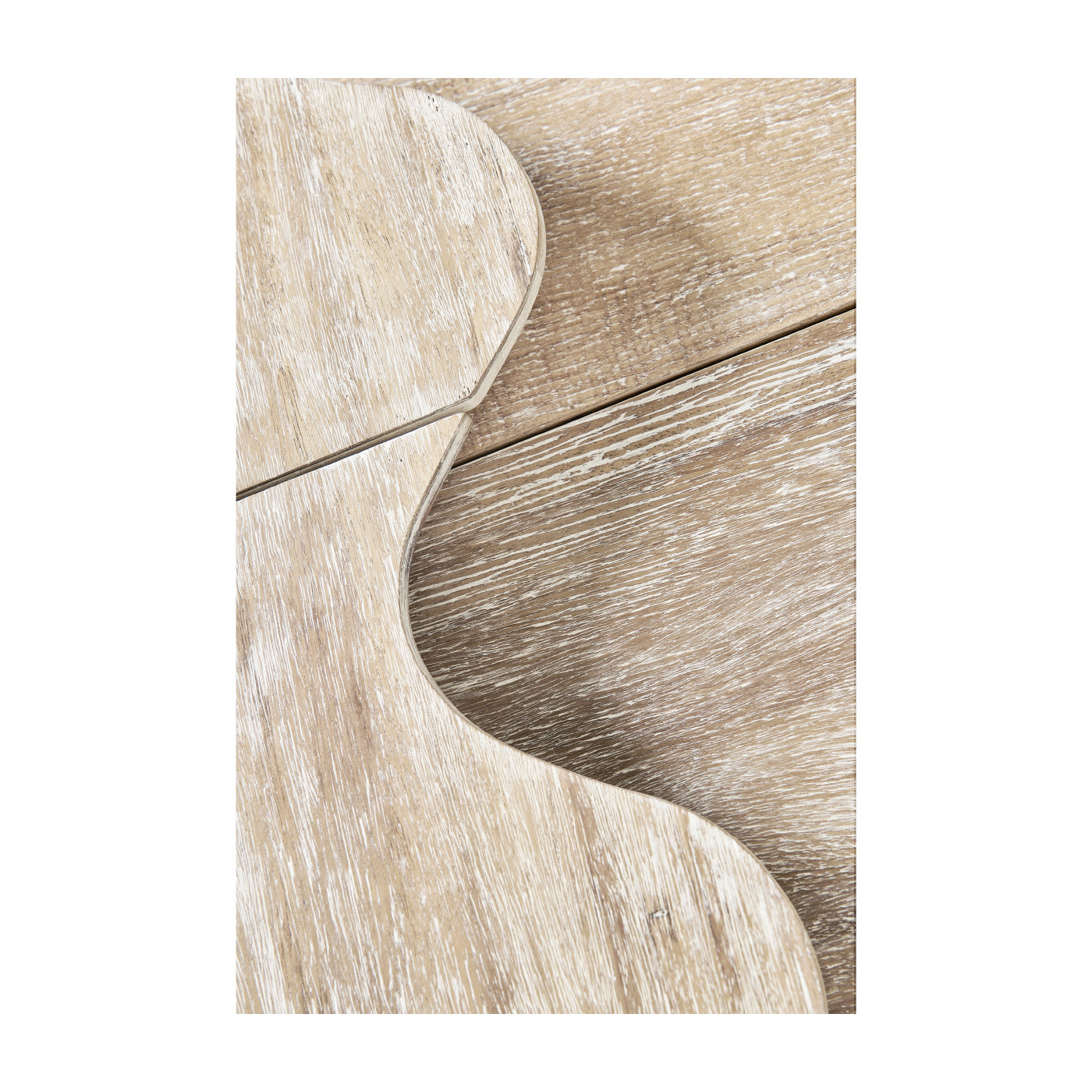 Limed Acacia Chest of Drawers