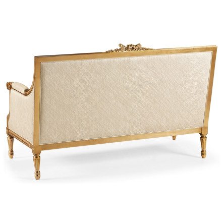 Gold Leaf Two-Seater Sofa