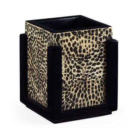 Square Eggshell Pencil Box