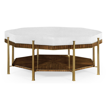 Octagonal Calista Cocktail Ottoman