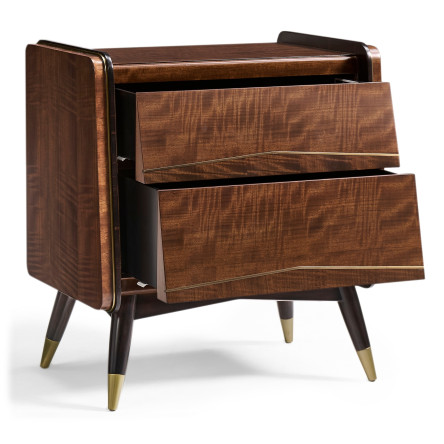 Hyedua Mid-Century Bedside Chest of Drawers
