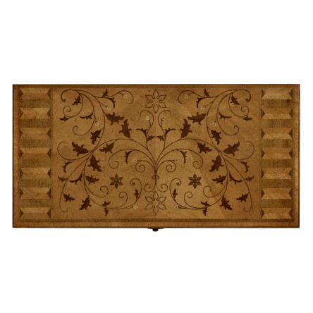 Seaweed Marquetry Backgammon Board