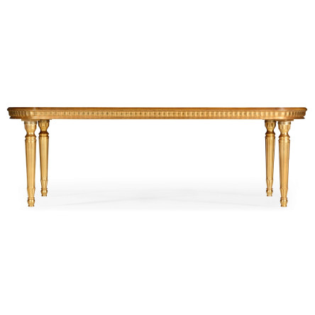 Rectangular Dining Table with Gilded Base 94