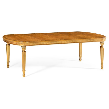 Rectangular Dining Table with Gilded Base 94