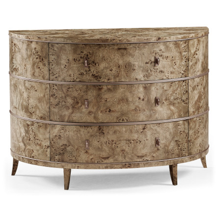 Reimagined Fulgurite Mappa Burl Demilune