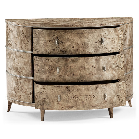 Reimagined Fulgurite Mappa Burl Demilune