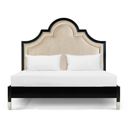 Madison Piano Black UK King Bed