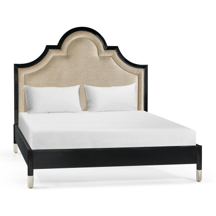 Madison Piano Black UK King Bed