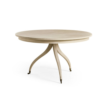 Solar Spider Leg Dining Table - Bleached Walnut 52