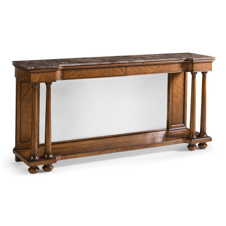 Hattie Mirrored Console Table