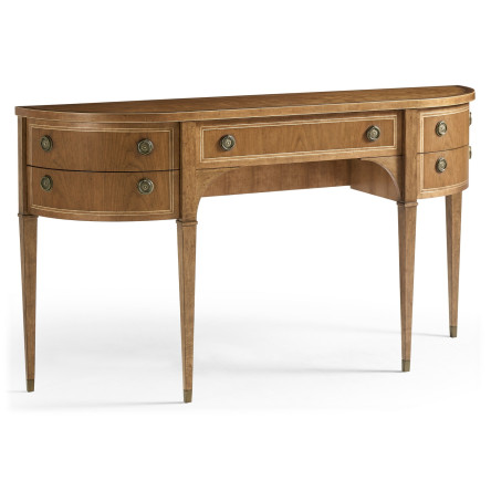 Sundial Demilune Console Table