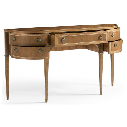 Sundial Demilune Console Table