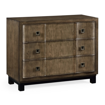 Mocha Brown Chestnut Chest of Drawers