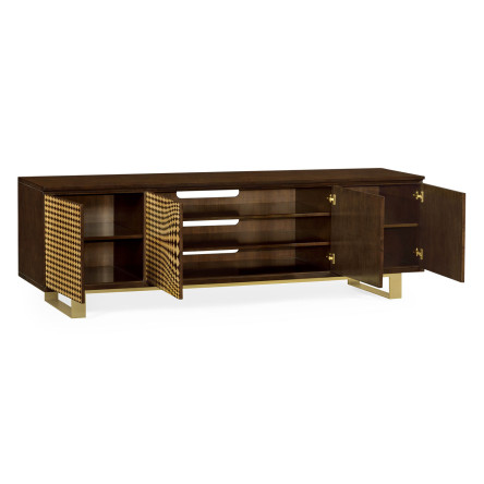 3D Op Art TV Entertainment Unit