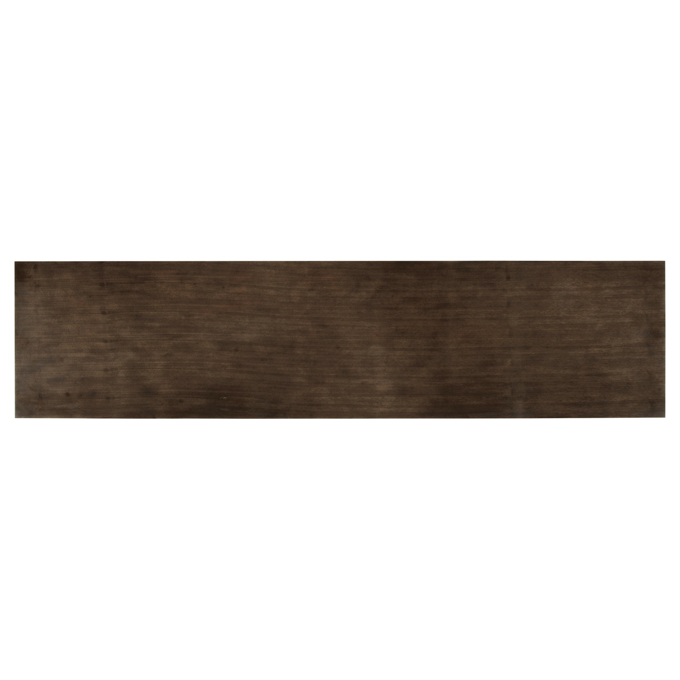 Dark Gold Walnut & Hand Painted TV Cabinet