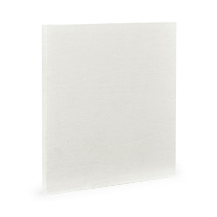 Small Ivory & Crackle Ceramic Lacquered Hanging Wall Panel