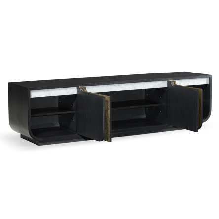 Fusion Chinoiserie Entertainment Cabinet