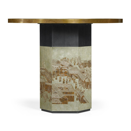 Fusion Chinoiserie Center Table