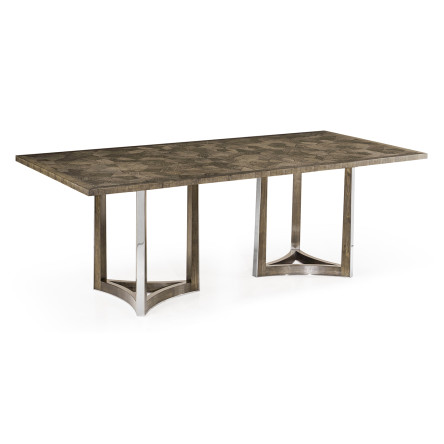 Gatsby Contemporary Grey Dining Table 84