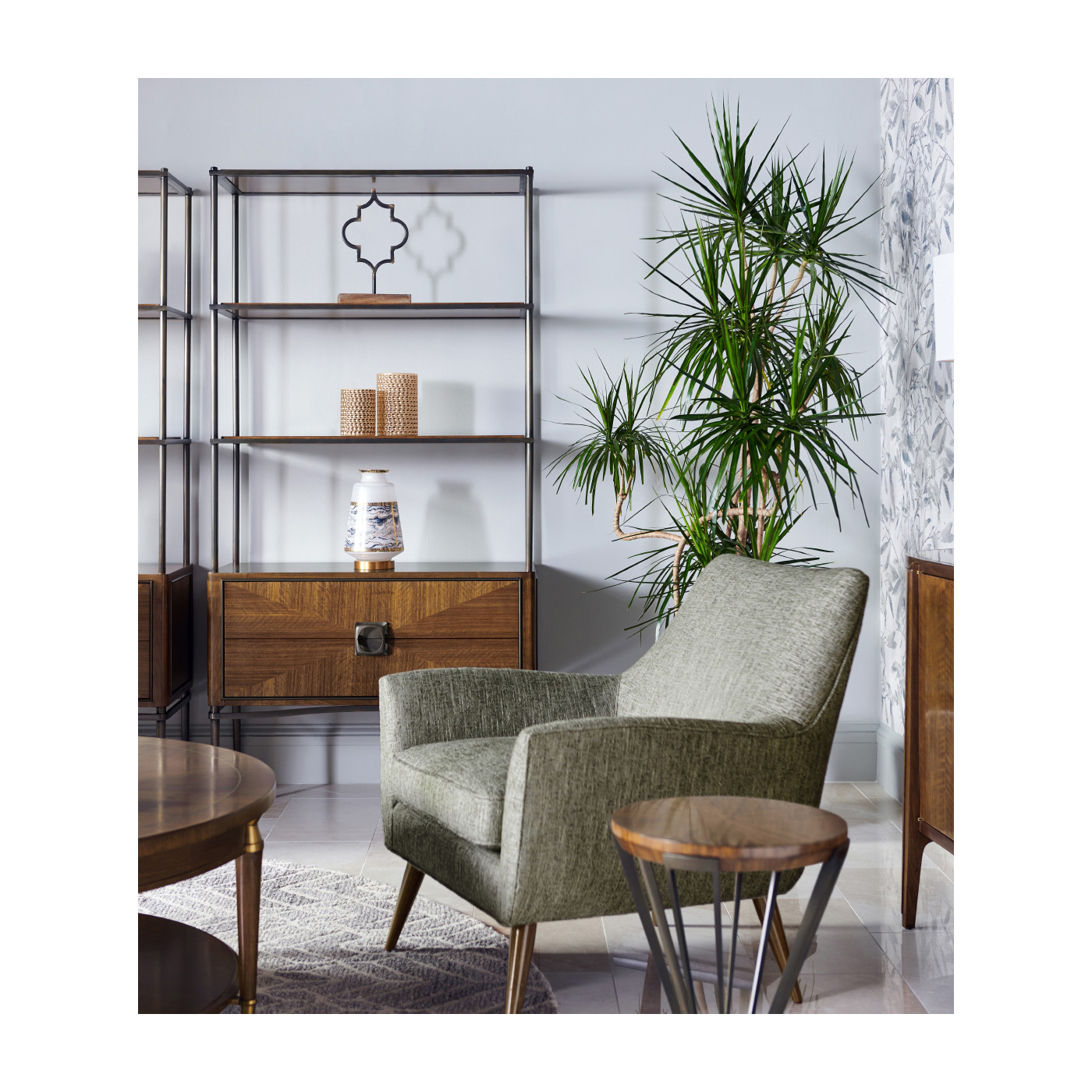 Toulouse Round Cocktail Table | Jonathan Charles Fine Furniture