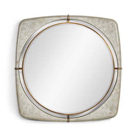 Toulouse Eggshell Mirror 52