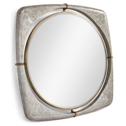 Toulouse Eggshell Mirror 52