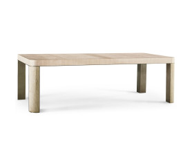 Upwelling Stone Leg Dining Table 96