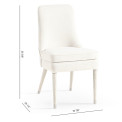 Shoal Linen & Grasscloth Side Chair