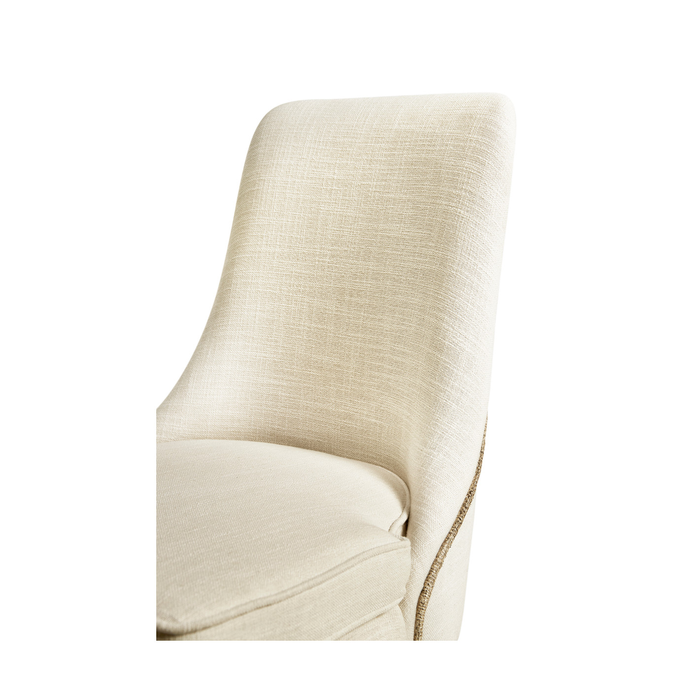 Shoal Linen & Grasscloth Side Chair