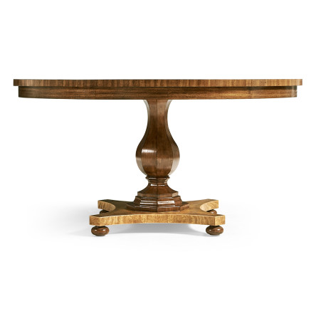 Vermeer Round Pedestal Dining Table 58