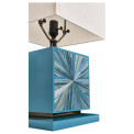 Sapphire Cube Table Lamp