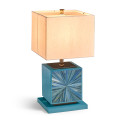Sapphire Cube Table Lamp