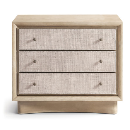Keel Three Drawer Nightstand