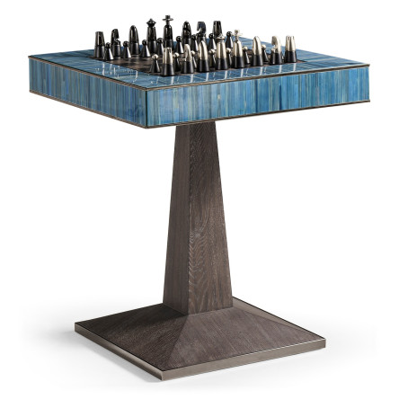 Sapphire Straw Game Table