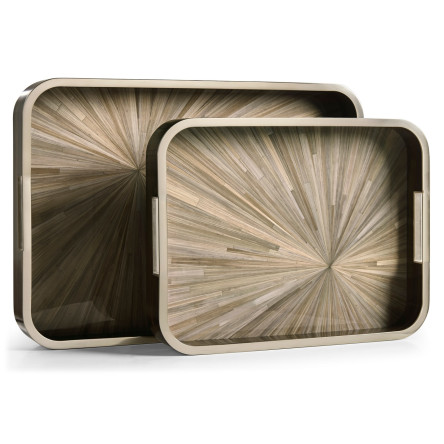 Terra Rectangular Tray - Set of 2
