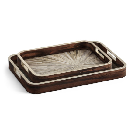 Terra Rectangular Tray - Set of 2