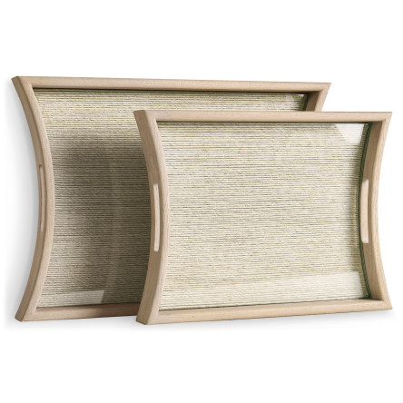 Catenary Rectangular Tray - Set of 2