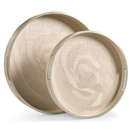 Tidepool Round Tray - Set of 2