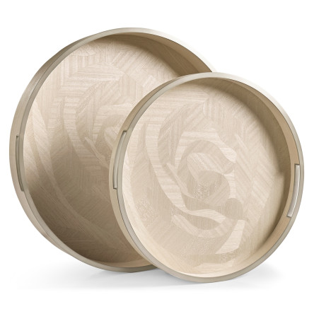 Tidepool Round Tray - Set of 2