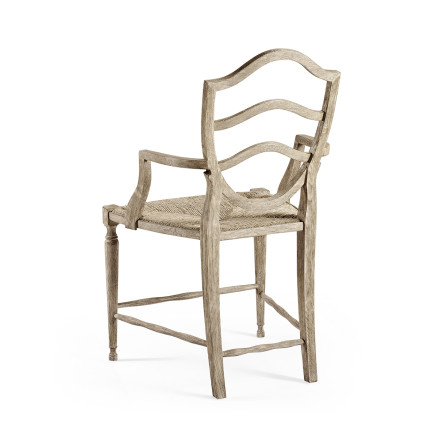 Bodiam Grey Oak Arm Chair