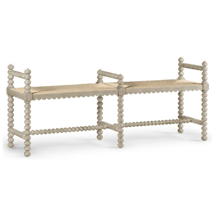 Bellingham Country Grey Double Bench