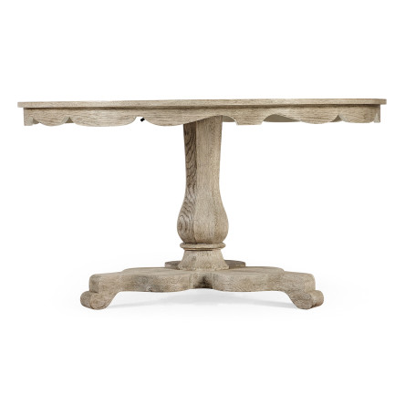 Overbury Grey Oak Breakfast Table 54
