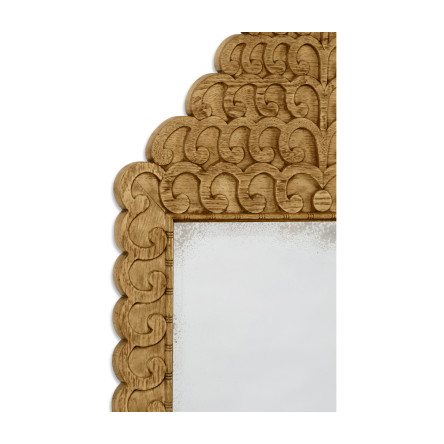 Arlington Washed Oak Mirror