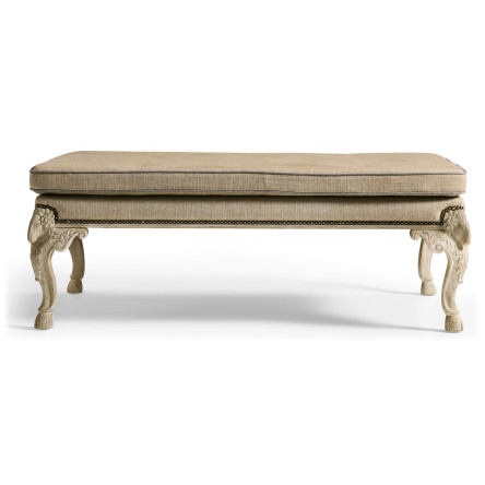 Small Tarporley Grey Oak Stool