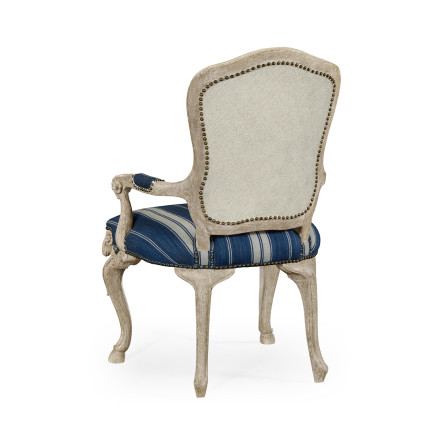 Tarporley Grey Oak Arm Chair