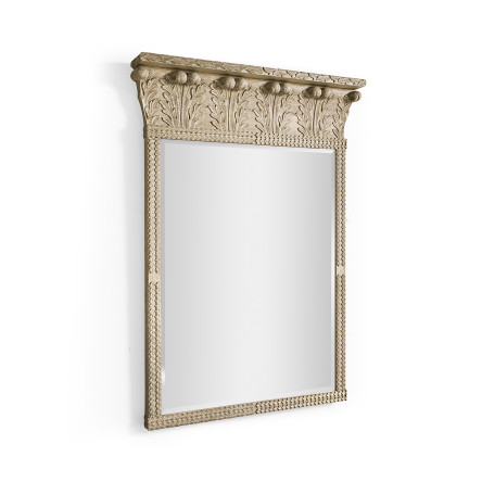 Rothesay Venetian White Oak Mirror