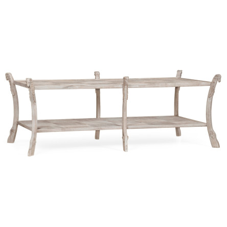Collana Washed Acacia Coffee Table