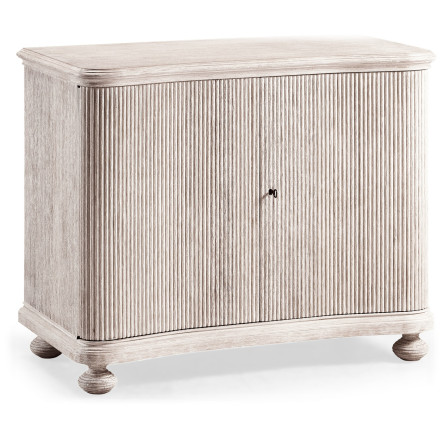 Belleville Washed Acacia Storage Cabinet